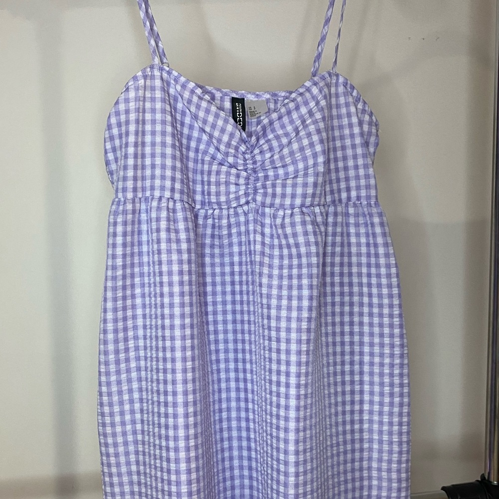H&M gingham sundress